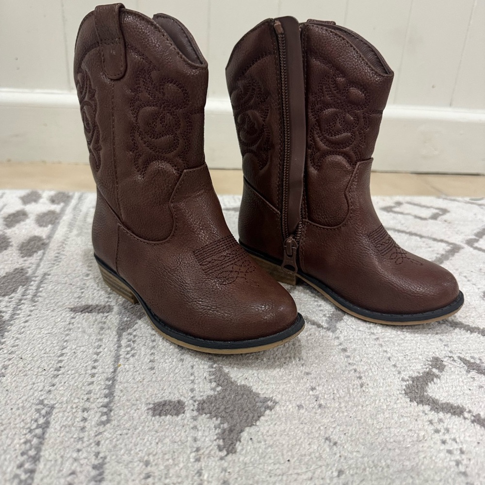 Brown Cowboy Boots for Kids